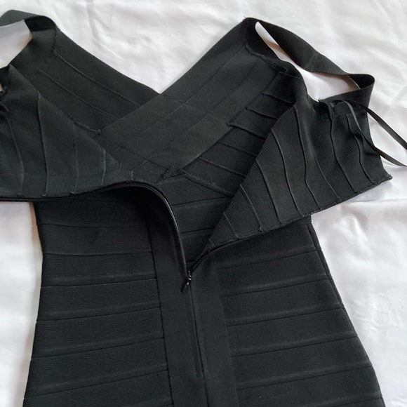 Amor & Psyche Bandage Party Dress - XS - LBD NWOT - Picture 8 of 14